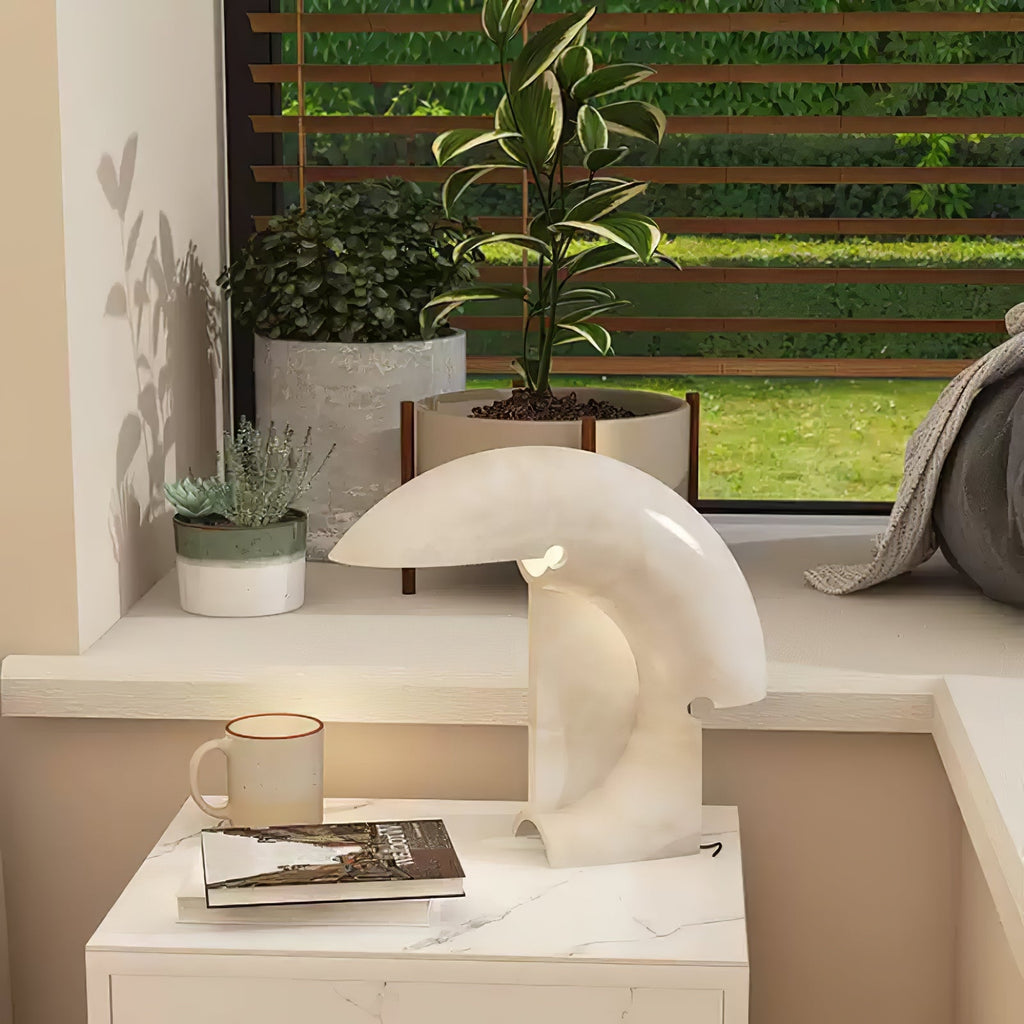 Elios Resin Table Lamp