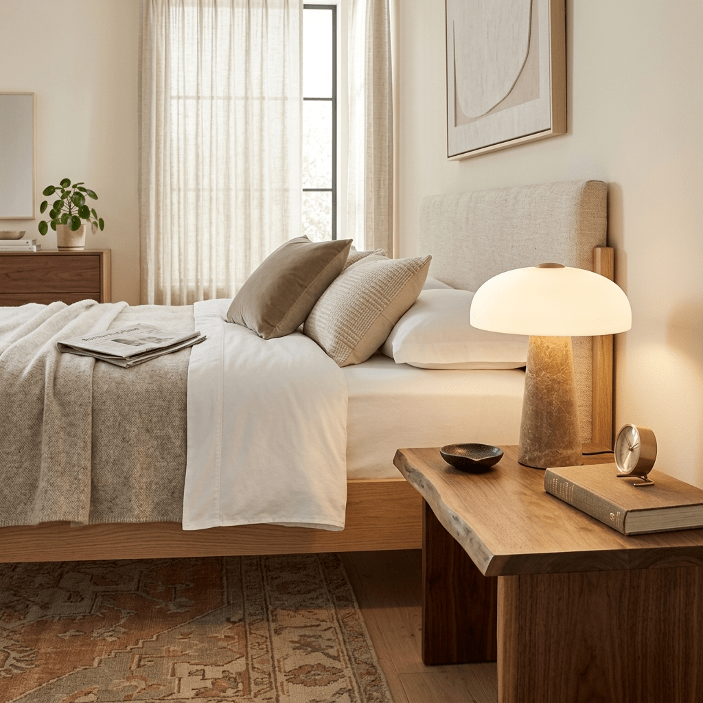 Haloire Marble Table Lamp