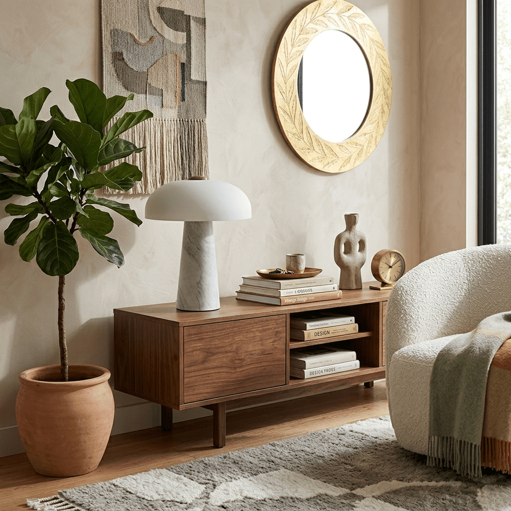 Haloire Marble Table Lamp