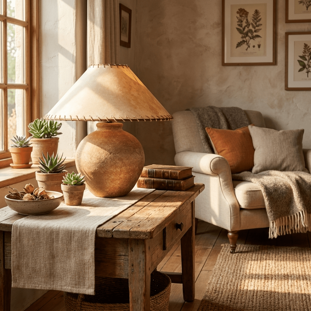 Cottura Terracotta Table Lamp