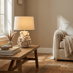 Increspa Ruffled Ceramic Table Lamp