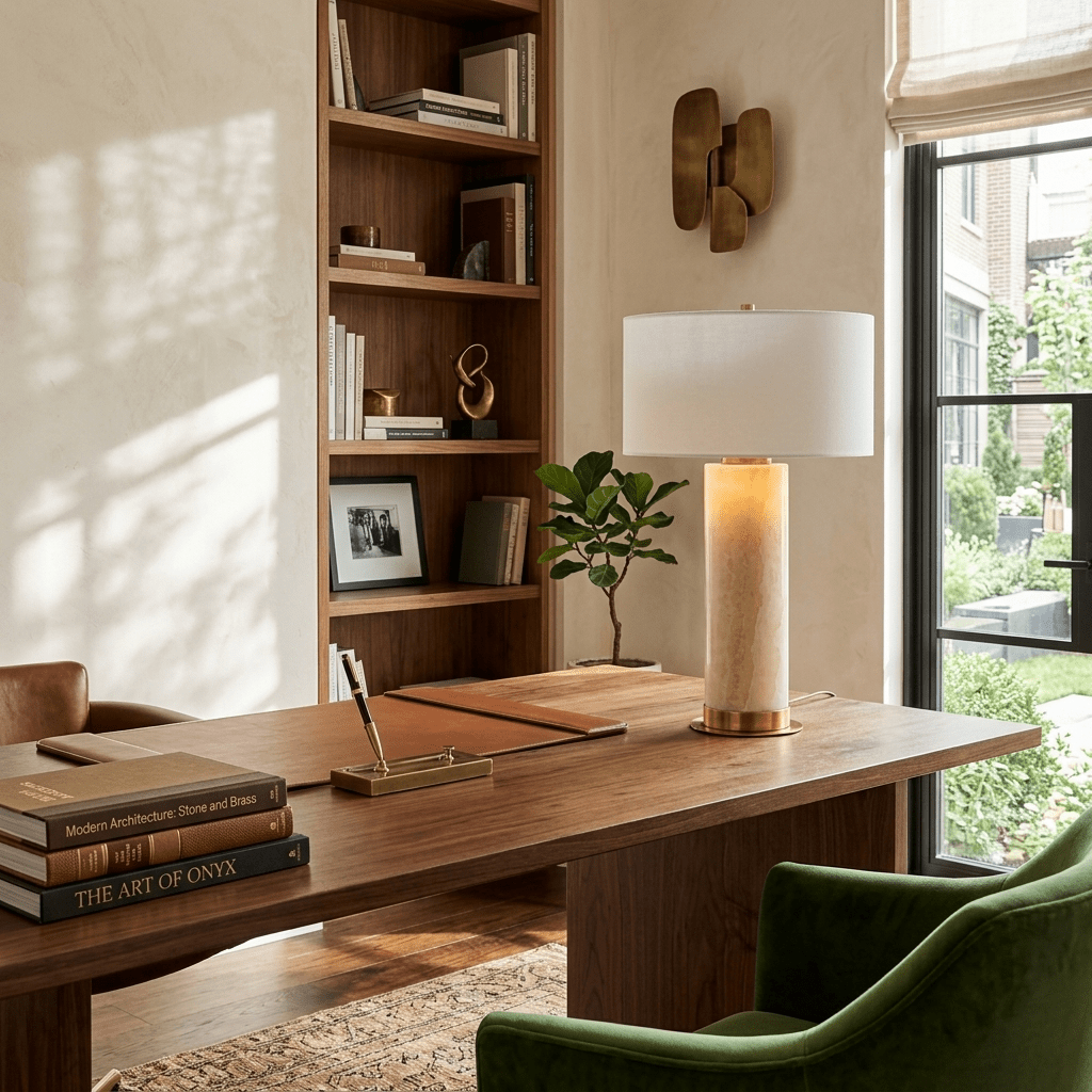 Vesper Onyx Table Lamp