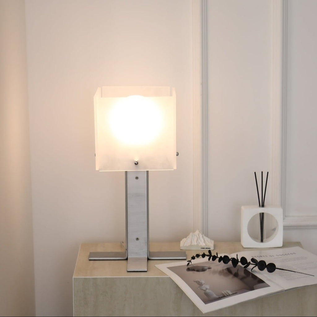 Beam Steel Acrylic Table Lamp