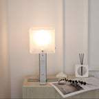 Beam Steel Acrylic Table Lamp