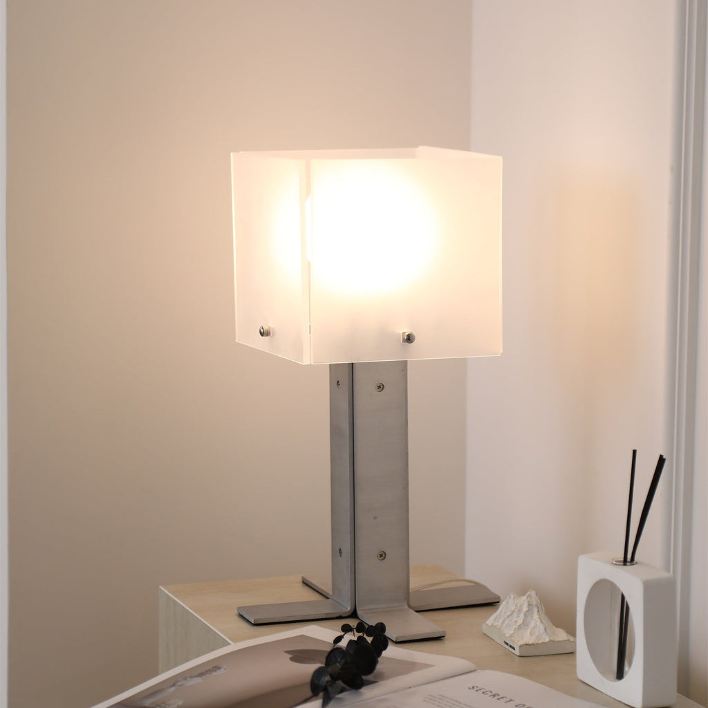 Beam Steel Acrylic Table Lamp