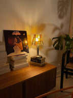 Solstice Faceted Glass Table Lamp