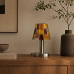 Solstice Faceted Glass Table Lamp