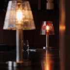 Solstice Faceted Glass Table Lamp