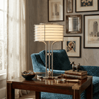 Bravon Linear Cage Table Lamp