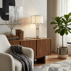 Bravon Linear Cage Table Lamp