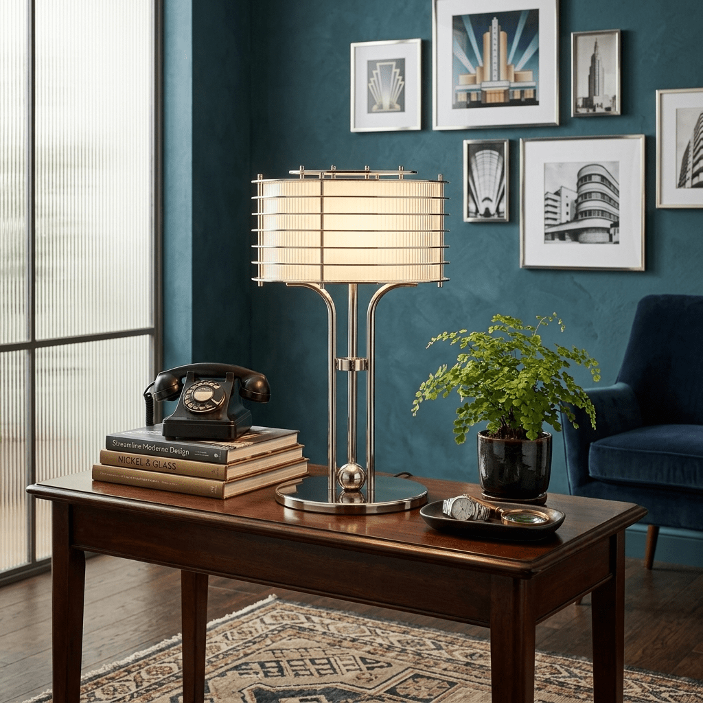 Bravon Linear Cage Table Lamp