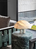 Mira Alabaster Mushroom Table Lamp
