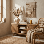 Fluted Bloom Ceramic Vase