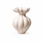 Fluted Bloom Ceramic Vase