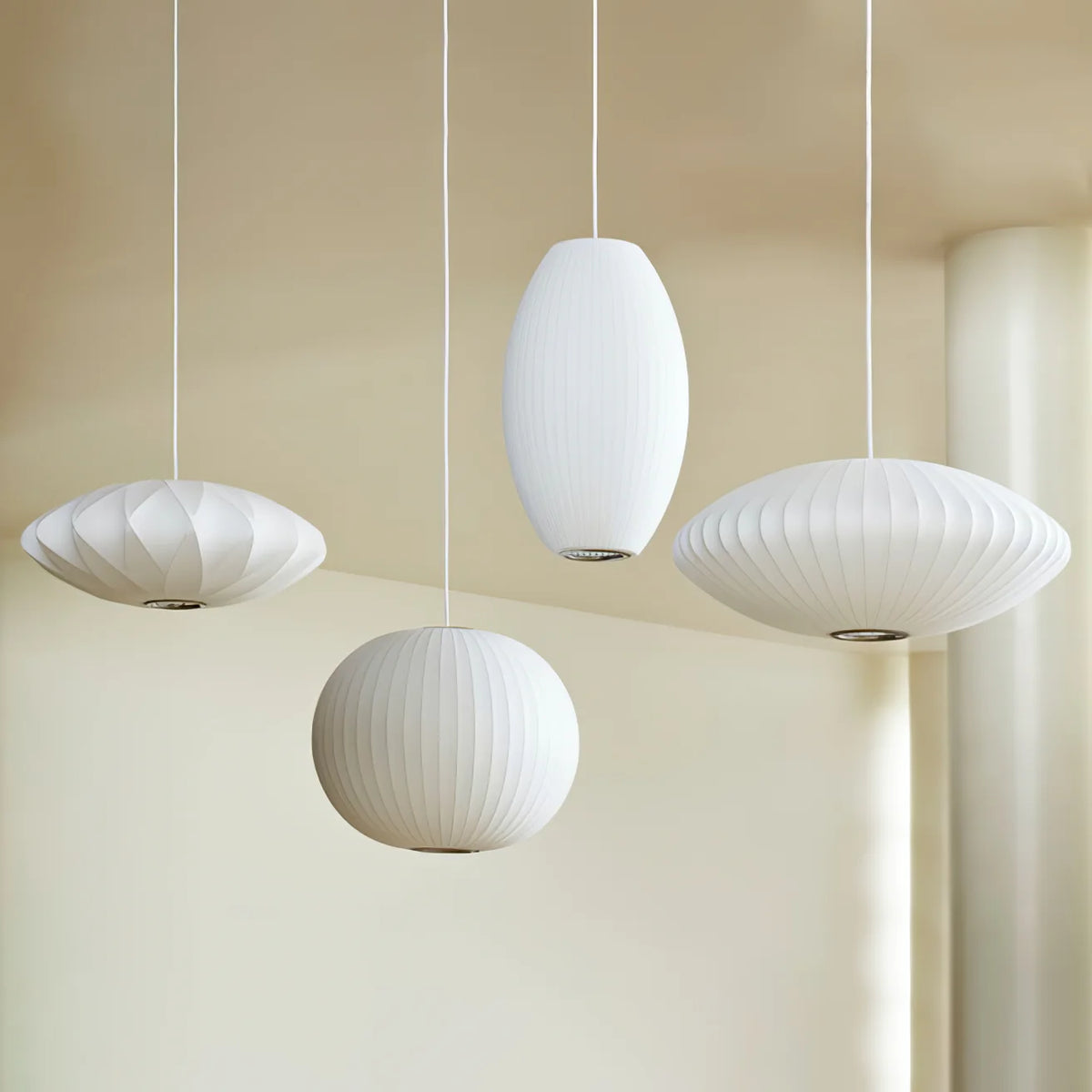 Crisscross Bubble Pendant Light