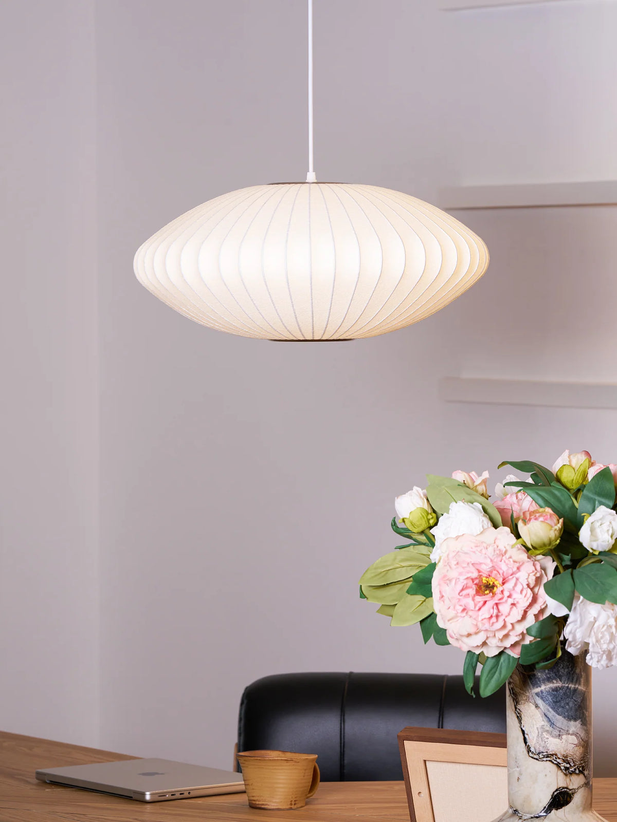 Crisscross Bubble Pendant Light