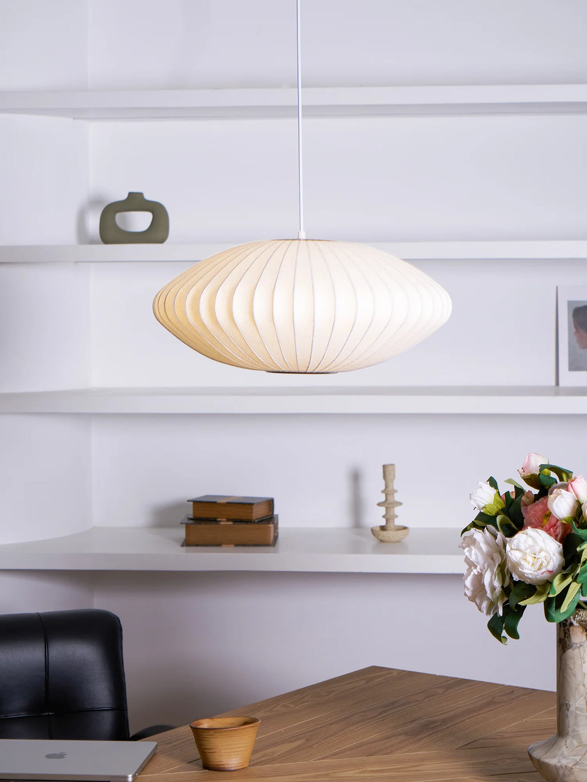 Crisscross Bubble Pendant Light