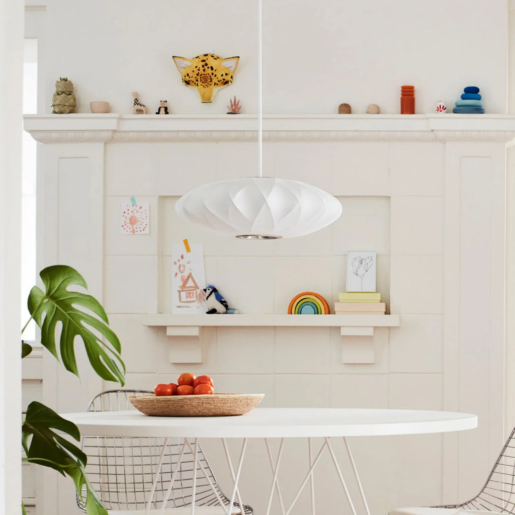 Crisscross Bubble Pendant Light