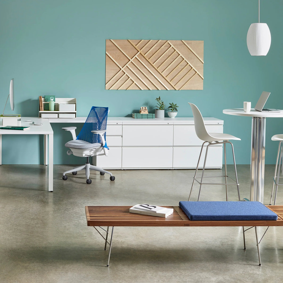 Crisscross Bubble Pendant Light
