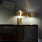 Dorsey Brass Mushroom Table Lamp