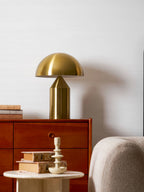 Dorsey Brass Mushroom Table Lamp
