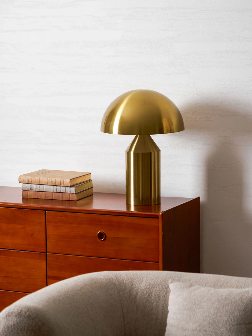 Dorsey Brass Mushroom Table Lamp