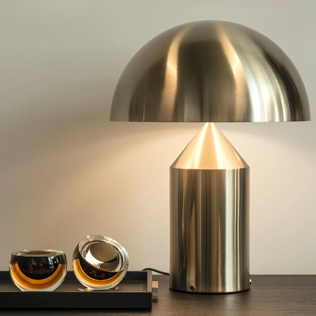 Dorsey Brass Mushroom Table Lamp