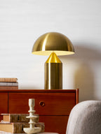 Dorsey Brass Mushroom Table Lamp