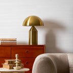 Dorsey Brass Mushroom Table Lamp