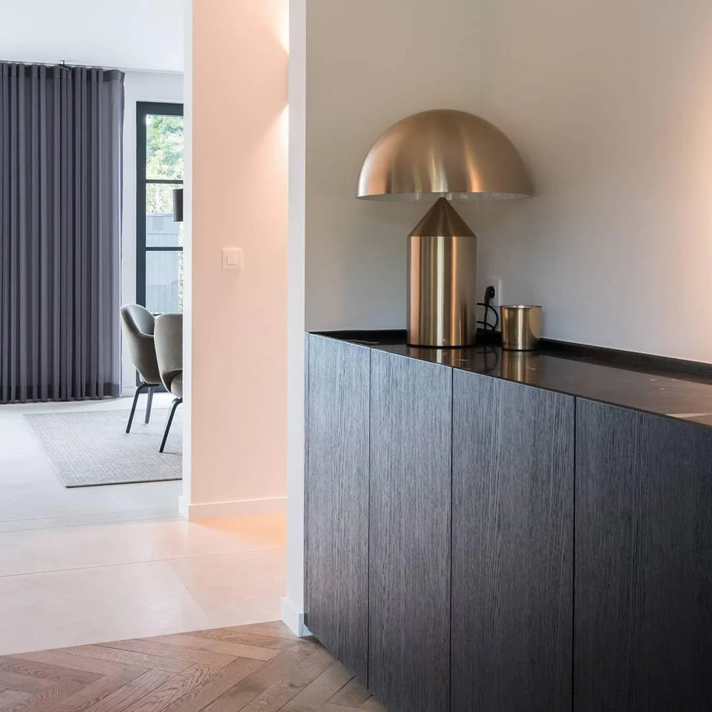 Dorsey Brass Mushroom Table Lamp