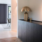 Dorsey Brass Mushroom Table Lamp