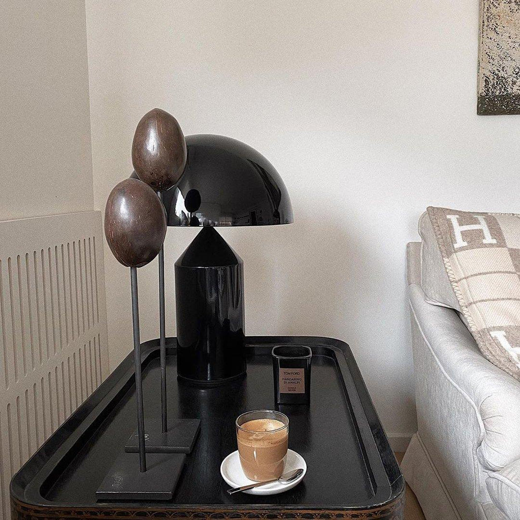 Dorsey Brass Mushroom Table Lamp