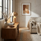 Dorsey Brass Mushroom Table Lamp