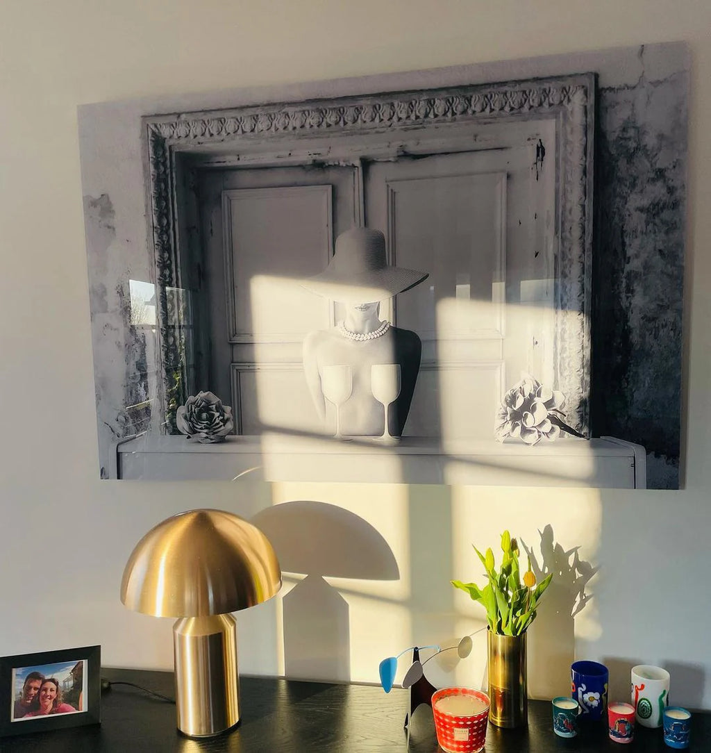 Dorsey Brass Mushroom Table Lamp