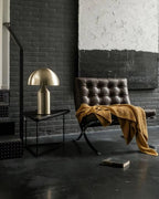 Dorsey Brass Mushroom Table Lamp