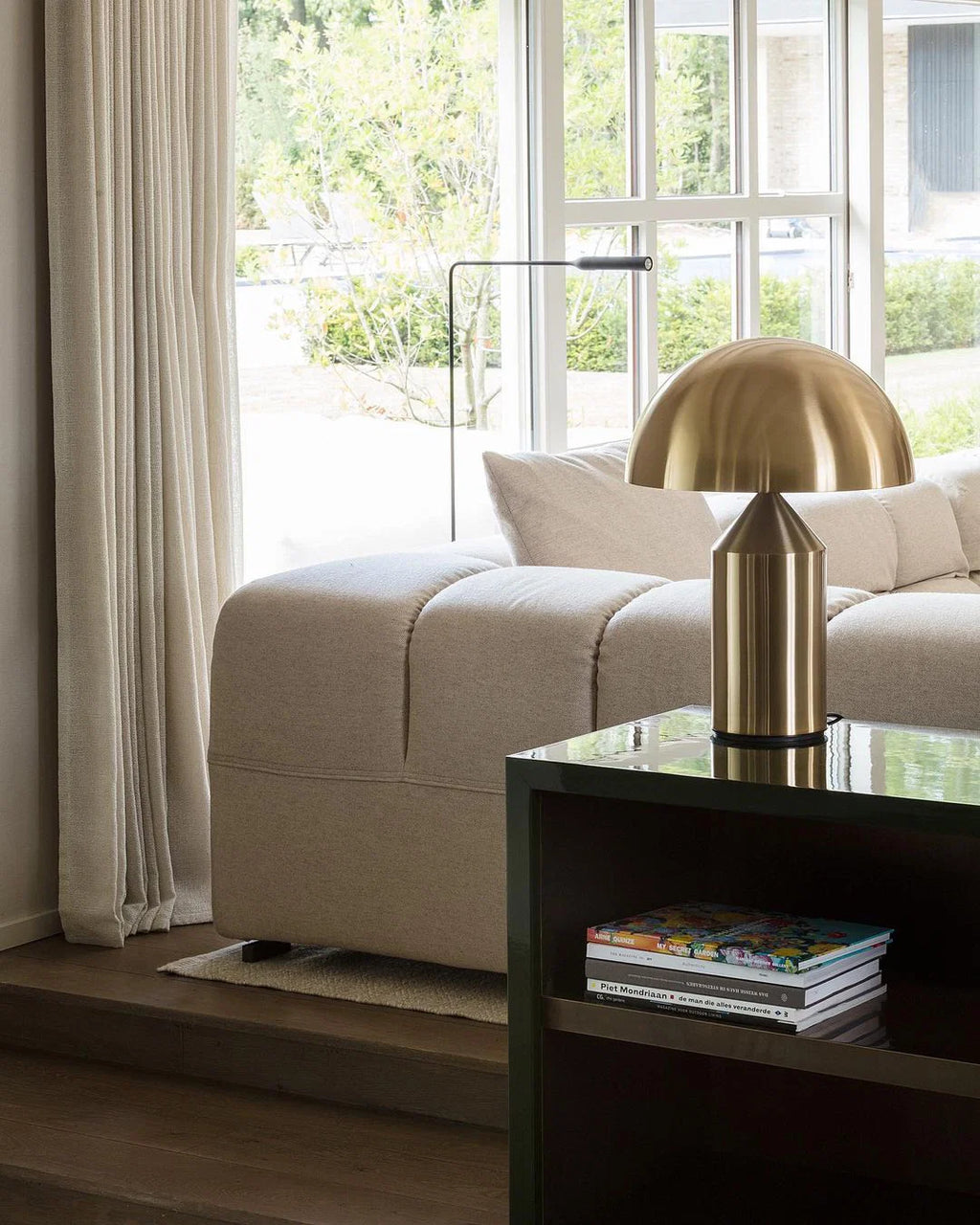 Dorsey Brass Mushroom Table Lamp