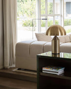 Dorsey Brass Mushroom Table Lamp