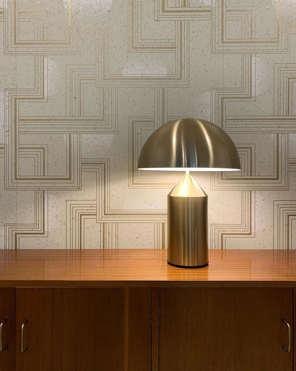 Dorsey Brass Mushroom Table Lamp