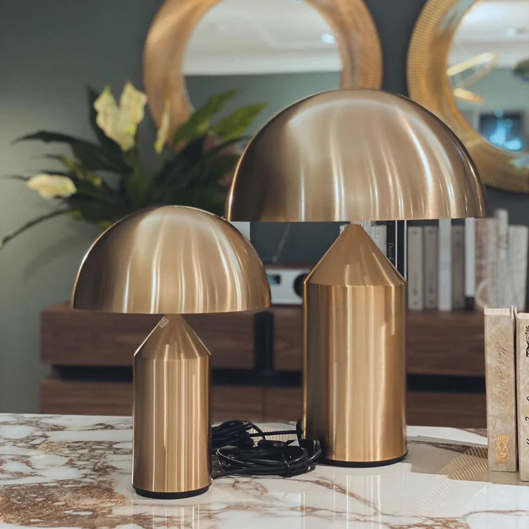 Dorsey Brass Mushroom Table Lamp