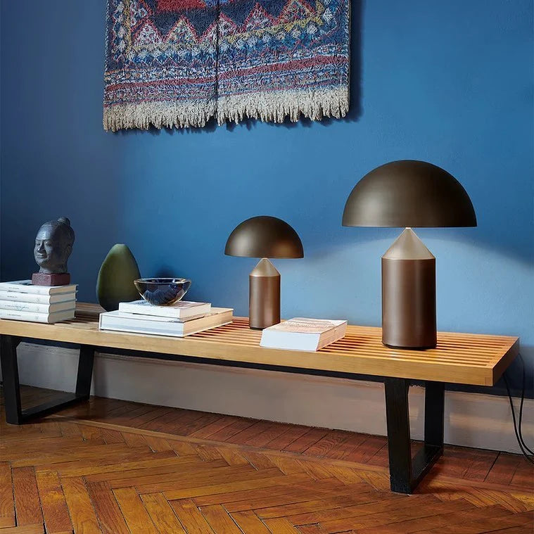 Dorsey Brass Mushroom Table Lamp