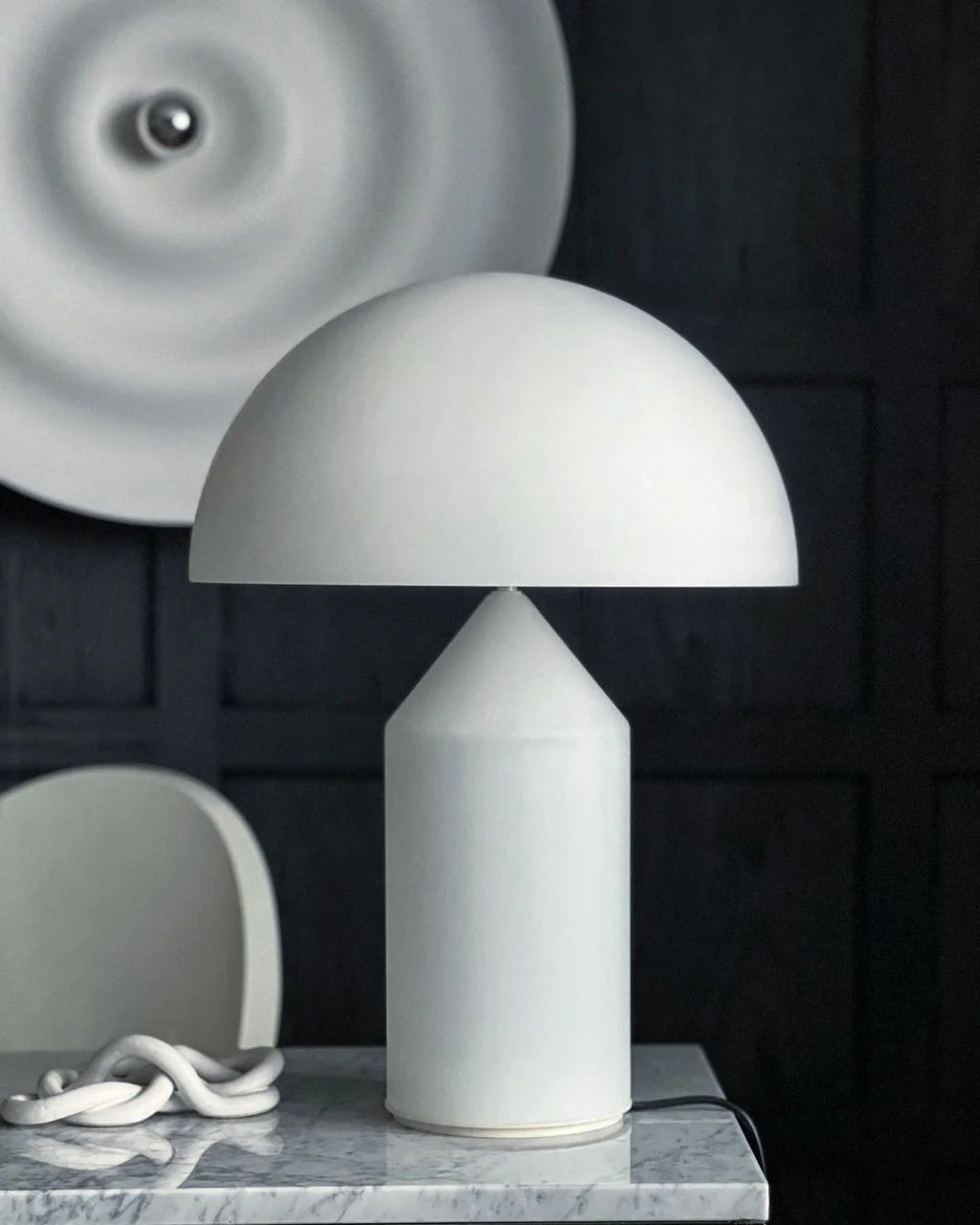 Dorsey Brass Mushroom Table Lamp