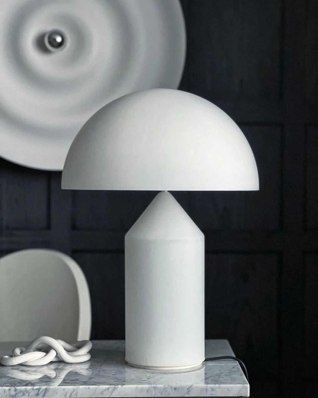 Dorsey Brass Mushroom Table Lamp