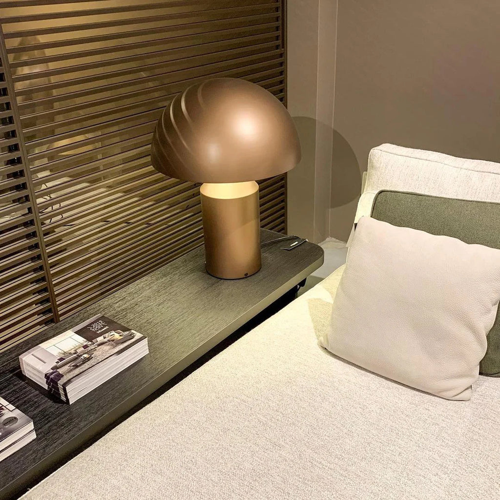 Dorsey Brass Mushroom Table Lamp