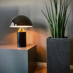 Dorsey Brass Mushroom Table Lamp