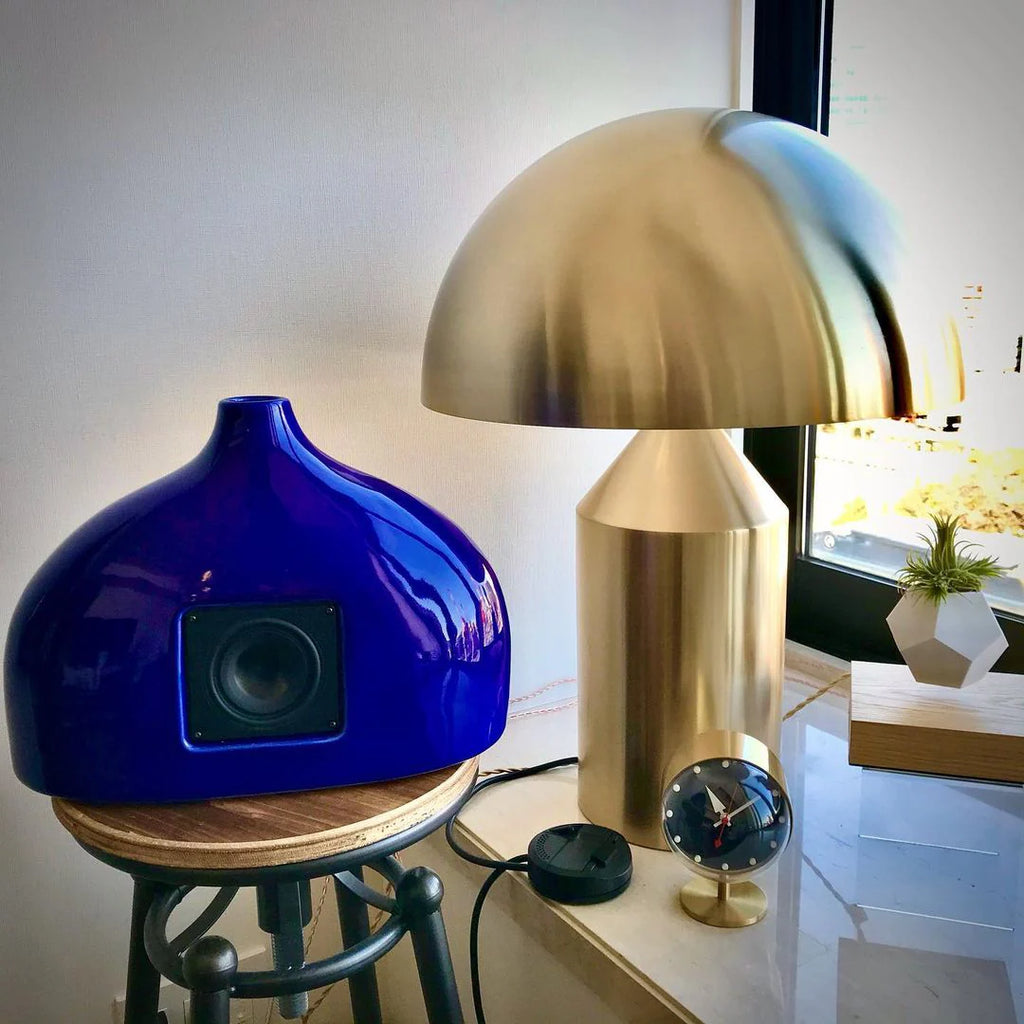 Dorsey Brass Mushroom Table Lamp