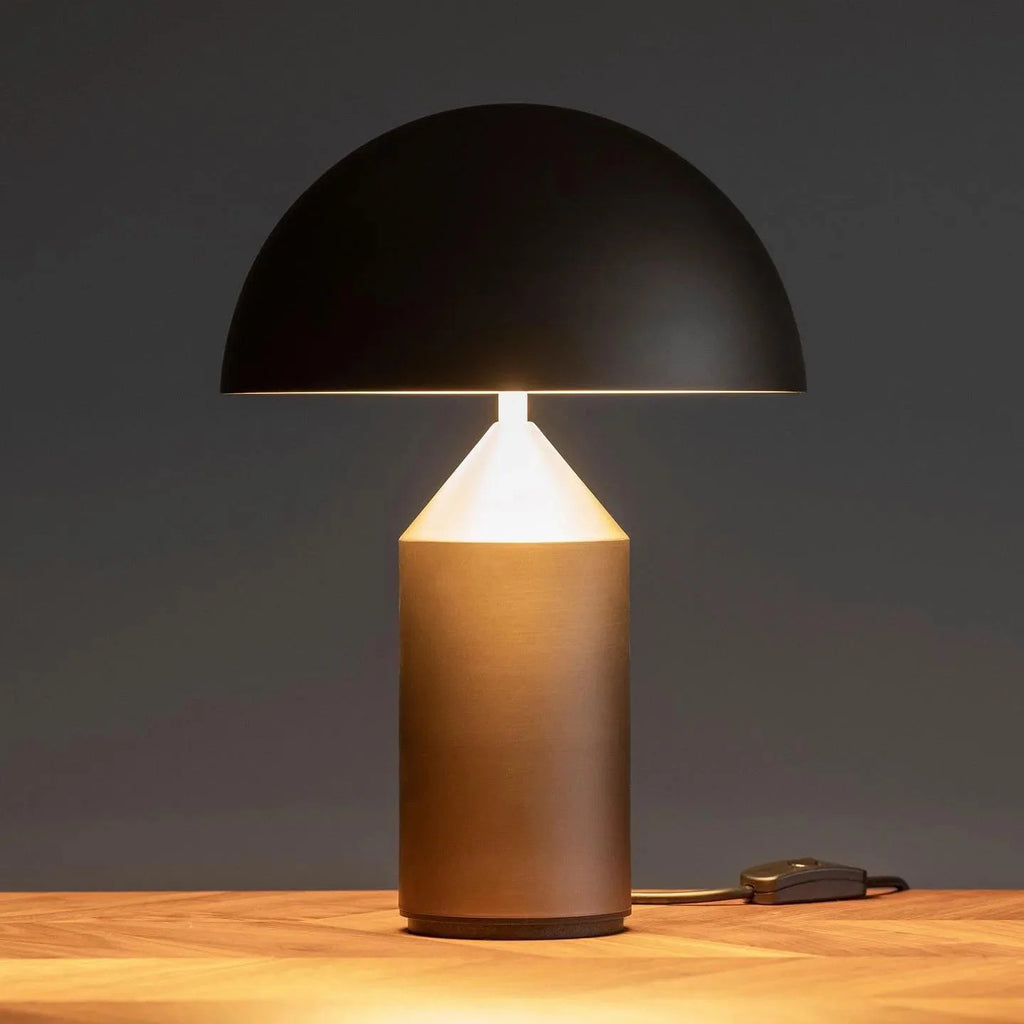 Dorsey Brass Mushroom Table Lamp