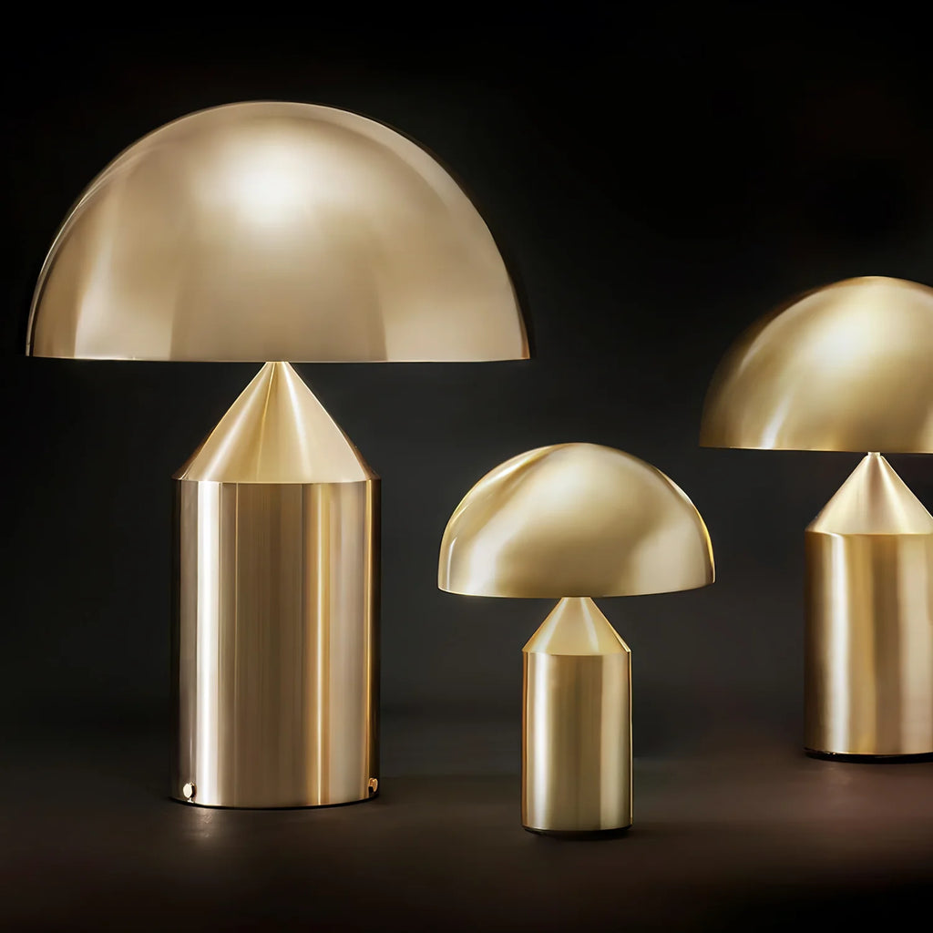 Dorsey Brass Mushroom Table Lamp