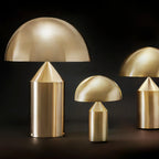 Dorsey Brass Mushroom Table Lamp