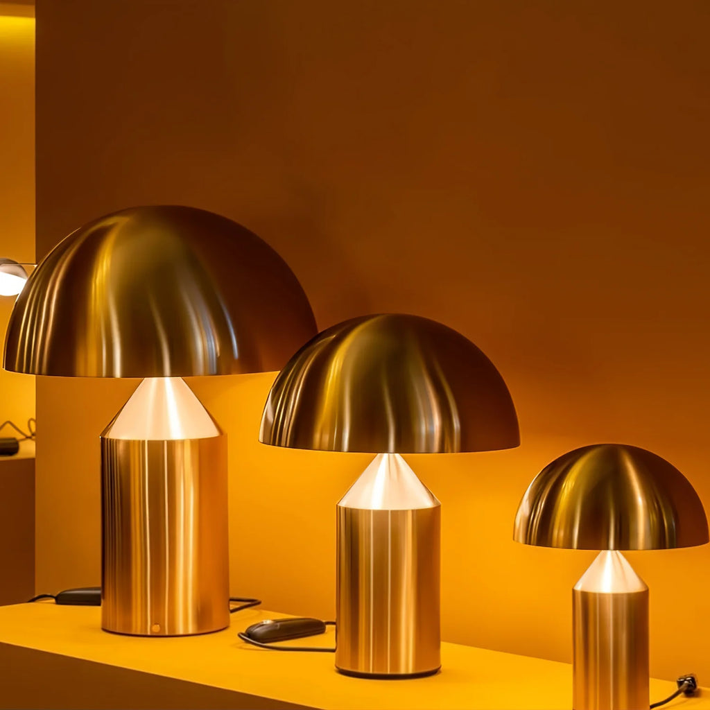 Dorsey Brass Mushroom Table Lamp