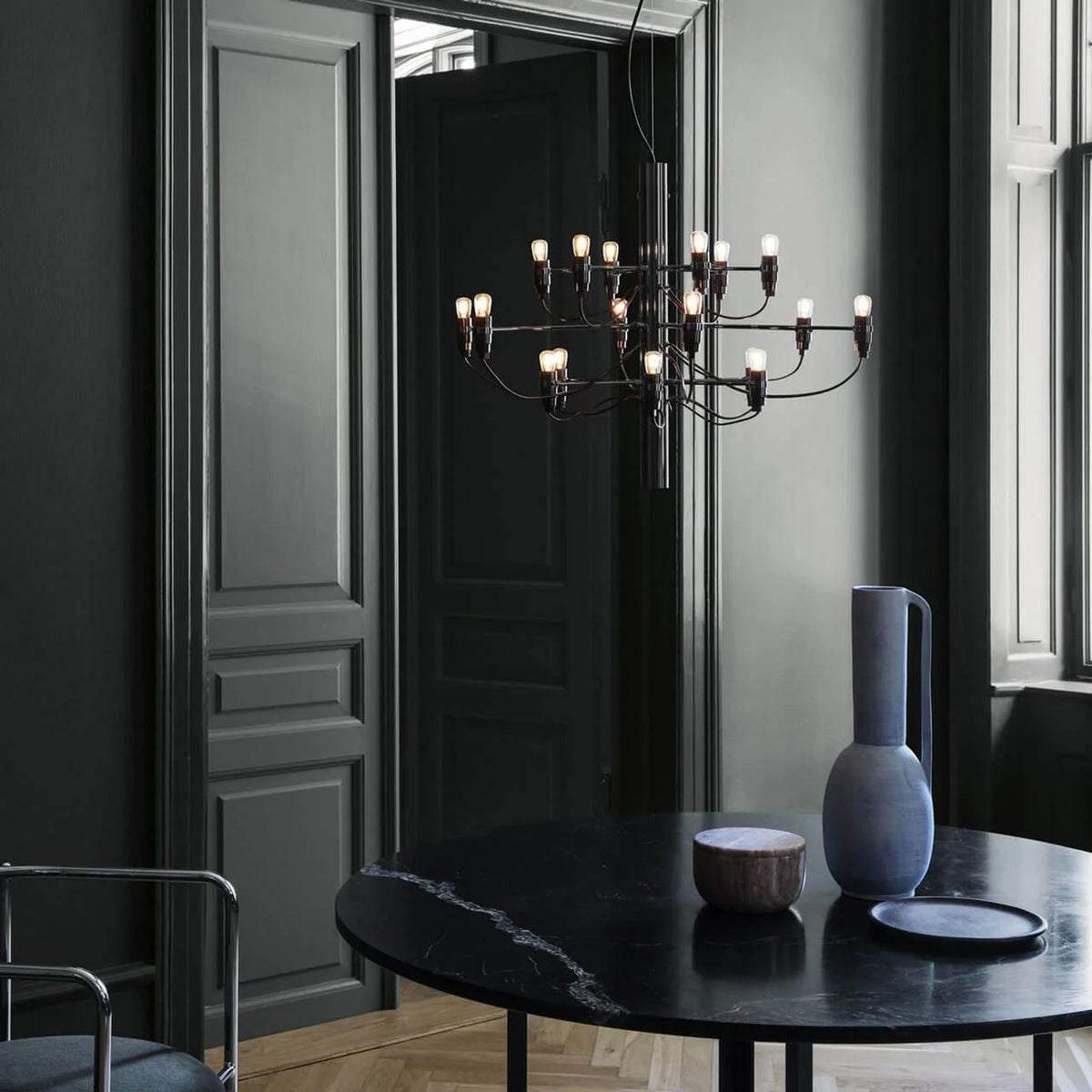Tiered Branch Chandelier